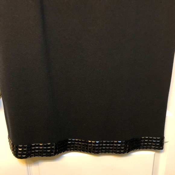 Louis Dell Olio size M black midi cocktail dress - Picture 4 of 4
